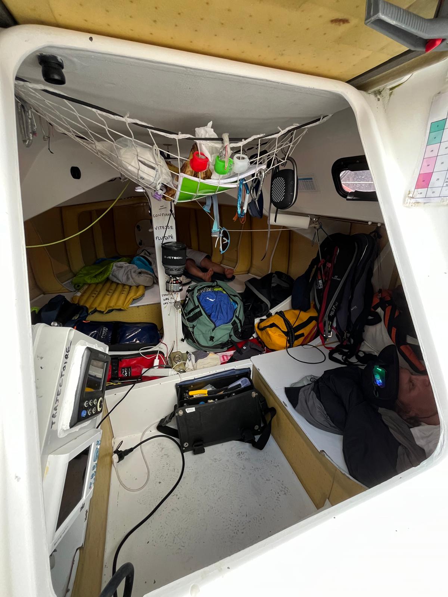 Intérieur du bateau