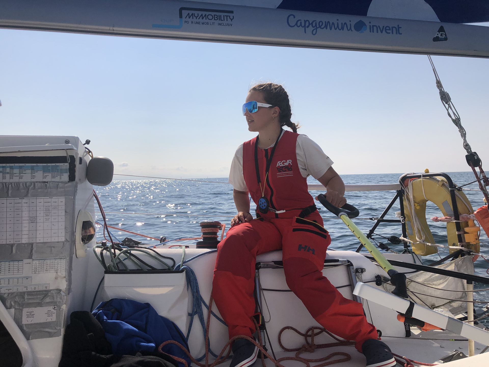 Cockpit du Mini 6.50