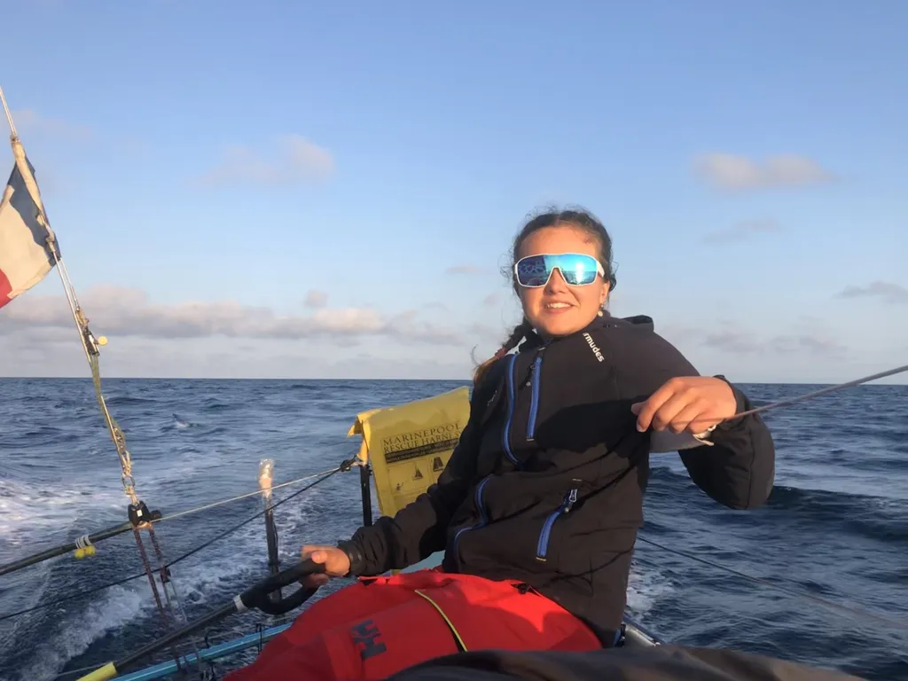 Hortense jeune navigatrice