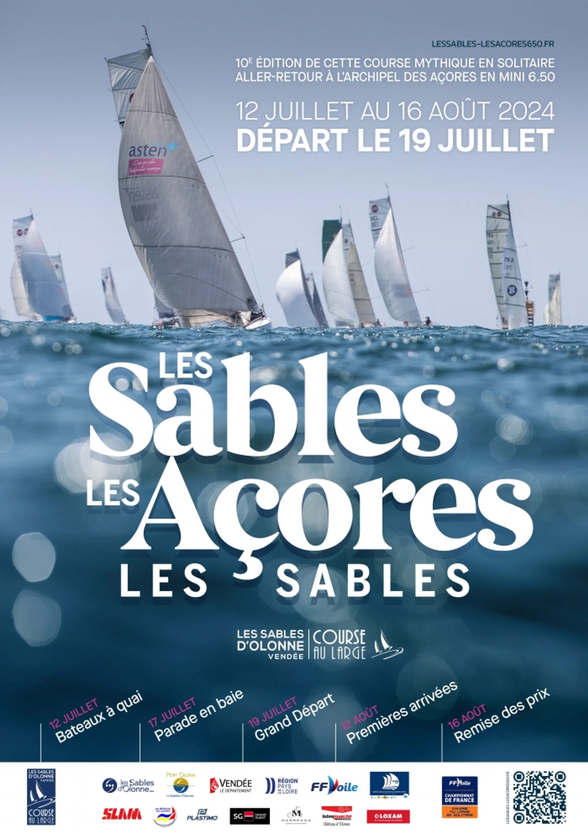 Affiche Les Sables-Les Açores-Les Sables