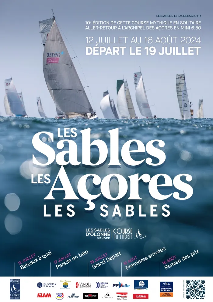 Affiche Les Sables-Les Açores-Les Sables